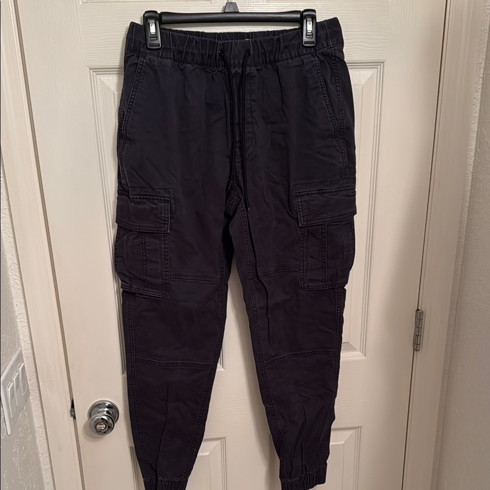 Men's Black Cargo Pants